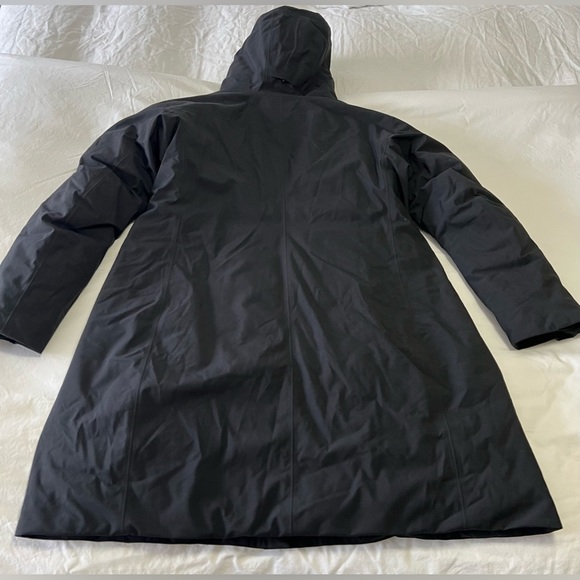 ArcTeryx | Women's SZ XL | Black Centrale Parka Down | Long Length Hooded | NWOT - Picture 8 of 14